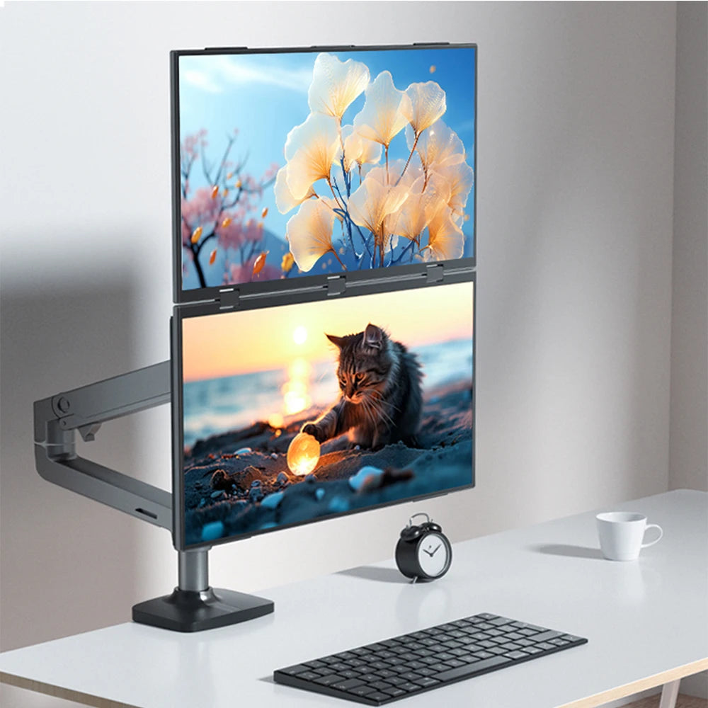 Dual-Screen Portable Monitor 14.1-Inch 15.6-Inch Portable Monitor for Laptop Screen Expander Dual Monitor Dual Monitor Foldable